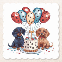 Chiens de Dachshund