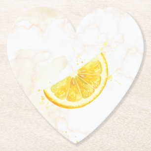 Dessous-de-verre En Papier Citron