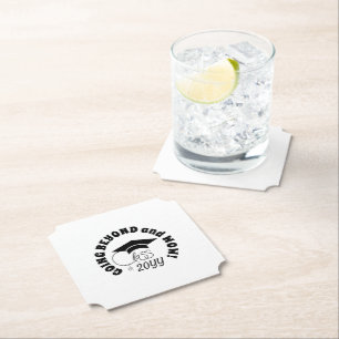 Dessous-de-verre En Papier Classe de devis Inspirationnel-Nom-Noir