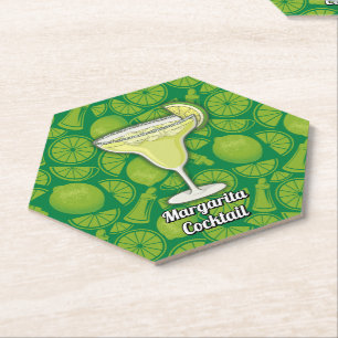 Dessous-de-verre En Papier Cocktail Margarita