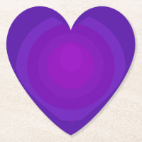 Cœur violet