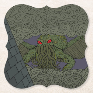 Dessous-de-verre En Papier Cthulhu