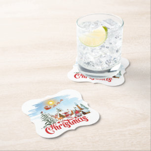 Dessous-de-verre En Papier Cute Gnome