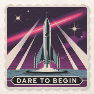 Dessous-de-verre En Papier Dare To Begin