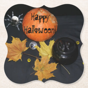 Dessous-de-verre En Papier Décor Halloween