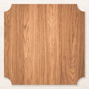 Dessous-de-verre En Papier Design Arrière - plan de texture bois-35455