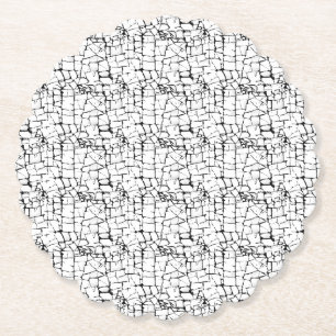 Dessous-de-verre En Papier Design sec Quinze