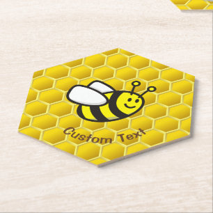 Dessous-de-verre En Papier Dessin sur les abeilles