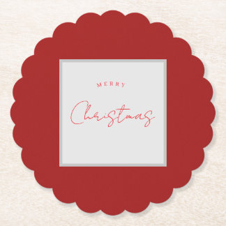 Dessous-de-verre En Papier Dessous de verre de Noël
