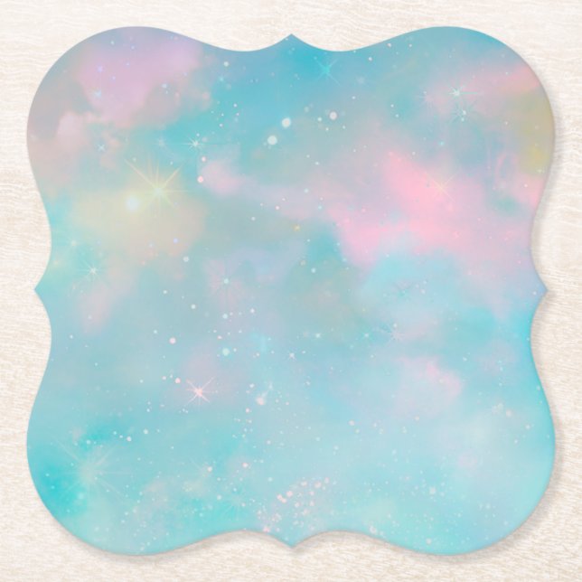 Dessous-de-verre En Papier Dessous de verre papier Dreamscape céleste (Devant)