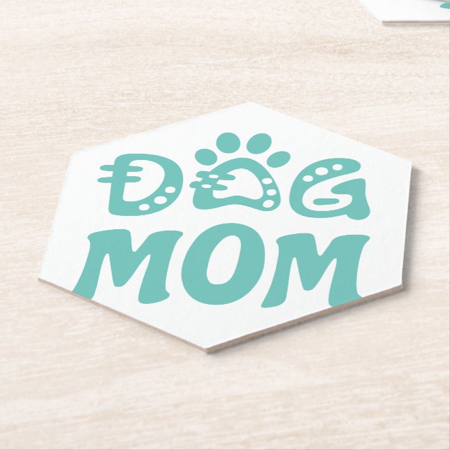 Dessous-de-verre En Papier Dog (Incliné)