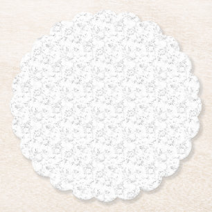 Dessous-de-verre En Papier dot Design Quarty Six