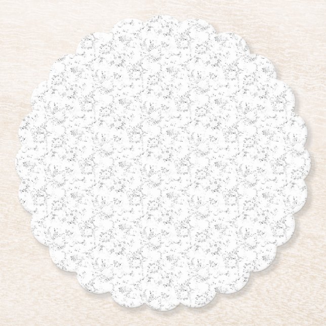 Dessous-de-verre En Papier dot Design Quarty Six (Devant)