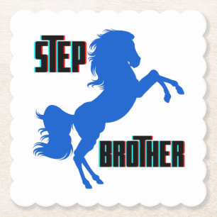 Dessous-de-verre En Papier Élevage du cheval Brother