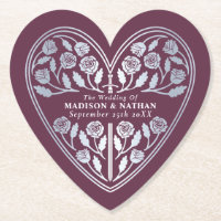 Épée de Mariage Médiévale Royale Mauve Argent