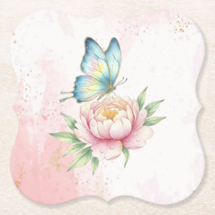 Dessous-de-verre En Papier Fleur