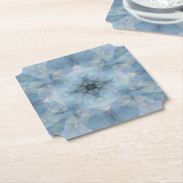 Dessous-de-verre En Papier Fleurs douces (Incliné)