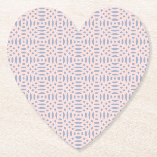 Dessous-de-verre En Papier formes circulaires motif transparent