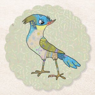 Dessous-de-verre En Papier Fou Vogel