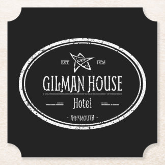 Dessous-de-verre En Papier Gilman House Innsmouth Lovecraftian