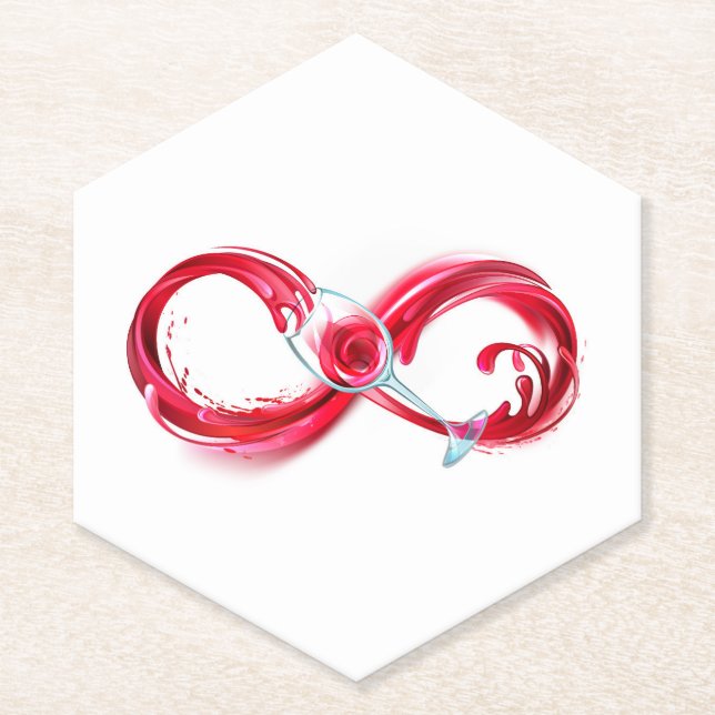 Dessous-de-verre En Papier Infinity (Devant)
