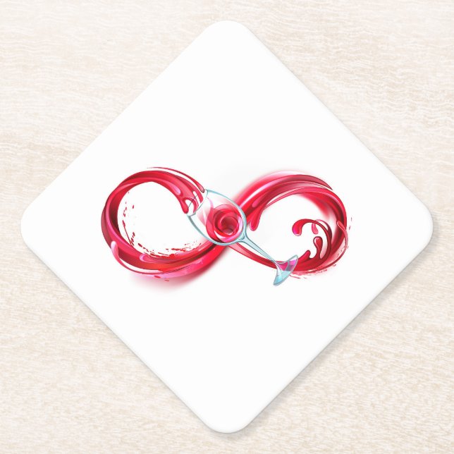 Dessous-de-verre En Papier Infinity (Devant)