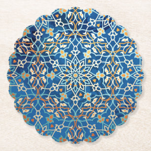 Dessous-de-verre En Papier Inspiration Mandala