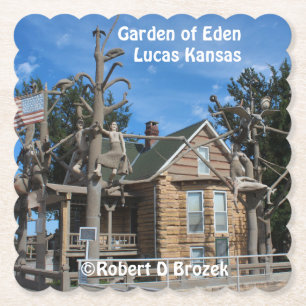 Dessous-de-verre En Papier Jardin d'Eden Lucas Kansas