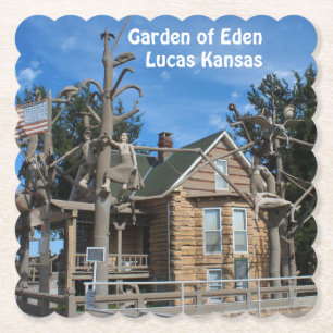 Dessous-de-verre En Papier Jardin d'Eden Lucas Kansas