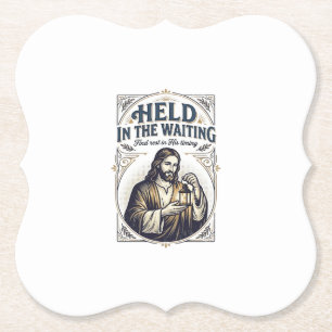 Dessous-de-verre En Papier Jésus Infécondité Essaie De Concevoir Encouragemen