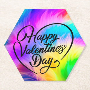 Dessous-de-verre En Papier Joyeuse Saint-Valentin-23823