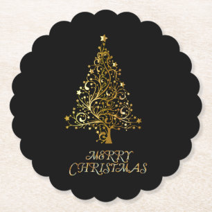 Dessous-de-verre En Papier Joyeux Noël élégant design