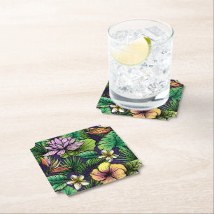 Dessous-de-verre En Papier Jungle
