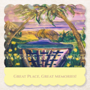 Dessous-de-verre En Papier Key West, FL Memory Tip Dessous de verre papier de
