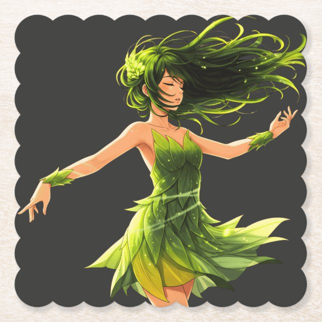 Dessous-de-verre En Papier Le Whisper of the Wind (Devant)