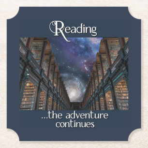 Dessous-de-verre En Papier Lecture, l'aventure continue