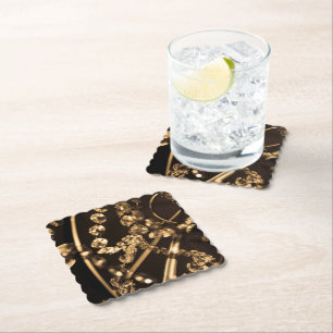 Dessous-de-verre En Papier Lustre en cristal