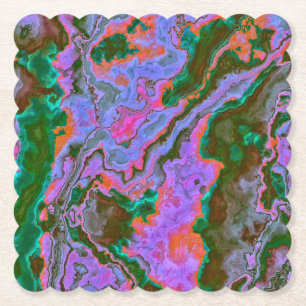 Dessous-de-verre En Papier Marbre aigre