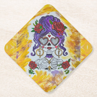 Dessous-de-verre En Papier Mariée Sexy