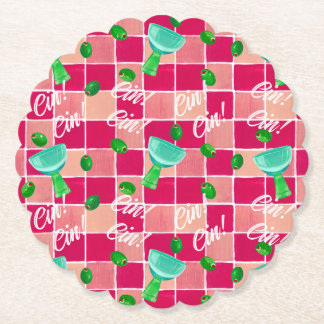 Dessous-de-verre En Papier Martini Paper Coaster