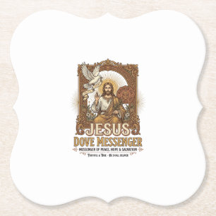 Dessous-de-verre En Papier Messager Jésus Colombe Messager Jésus Colombe Chré