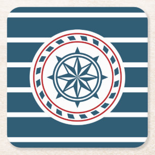 Dessous-de-verre En Papier Nautical design