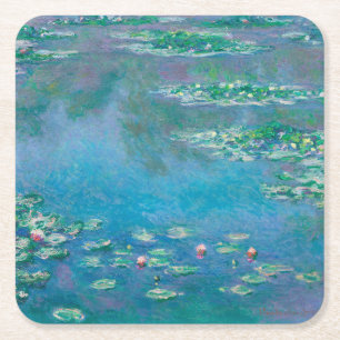 Dessous-de-verre en papier: "NÉNUPHARS" PAR MONET