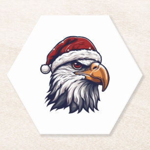 Dessous-de-verre En Papier Noël à la tête d'aigle