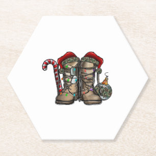 Dessous-de-verre En Papier Noël de l'armée