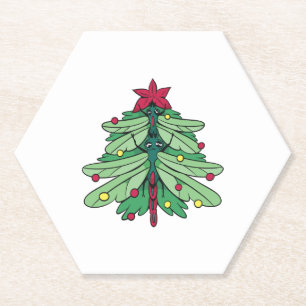 Dessous-de-verre En Papier Noël des libellules