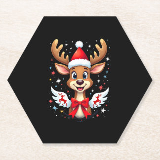 Dessous-de-verre En Papier noël Reindeer (3)