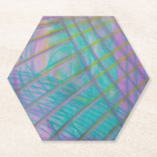 Dessous-de-verre En Papier P34 Art Abstrait Coloré Unique