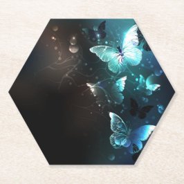 Dessous-de-verre En Papier Papillons de nuit