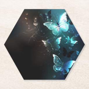 Dessous-de-verre En Papier Papillons de nuit